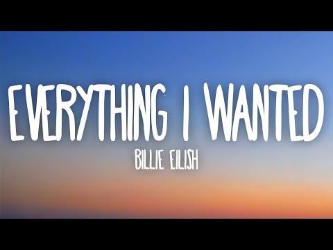 Billie Eilish – everything i wanted (Lyrics)