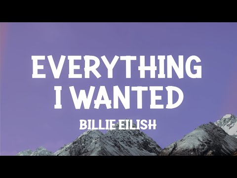 Billie Eilish – everything i wanted (Lyrics)