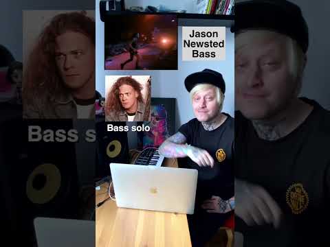 Blackened with bass 😲 #metallica #jasonnewsted