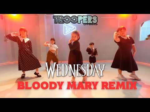 " BLOODY MARY " I Lady Gaga I Wednesday I Kids dance class I BY TROOPERS STUDIO