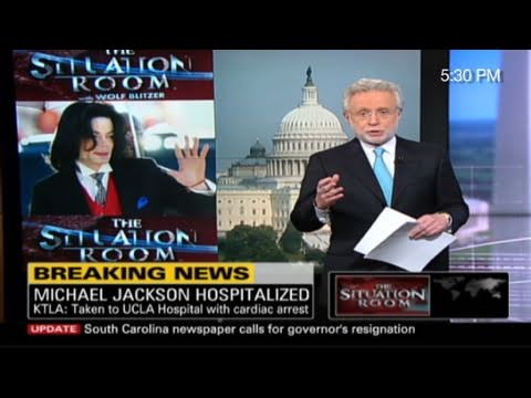 CNN: CNN covers Michael Jackson's death