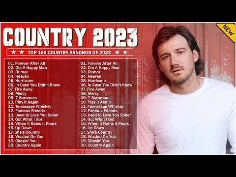 Country Music playlist 2023  – Chris Stapleton, Kane Brown, Luke Bryan, Morgan Wallen