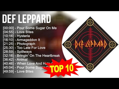 D.e.f L.e.p.p.a.r.d Greatest Hits ~ Top 100 Artists To Listen in 2023