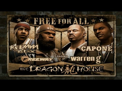 Def Jam Fight For NY | DOC vs FREEWAY vs WARREN G vs CAPONE | 2 Matches | HARD! (PS3 1080p)