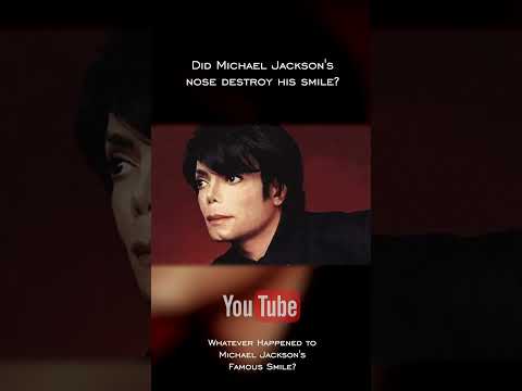 Did Michael Jackson's Botched Nose Destroy His Smile? #Shorts | the detail.