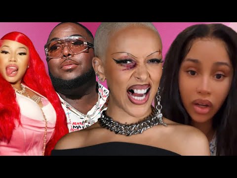 Doja Cat disses Cardi B & The Rap Girlies⁉️Cardi B & Saucy Santana vs The Barbz❗Sukihana, YKOsiris☕️