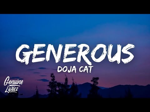 Doja Cat – GENEROUS (Lyrics) "unreleased song"