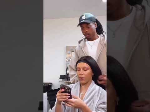 Doja Cat getting glamed up for Variety
