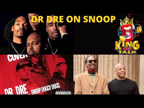 DR DRE..I WAS AT A BACHELOR PART.. MY BROTHER WARREN G GAVE ME A CASSETTE TAPE WITH SNOOP DOG  ON IT