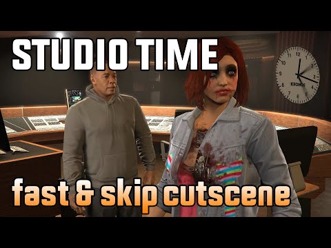 Dr Dre Studio Time Mission [ FAST Skip Cutscene GUIDE ] GTA 5 Online