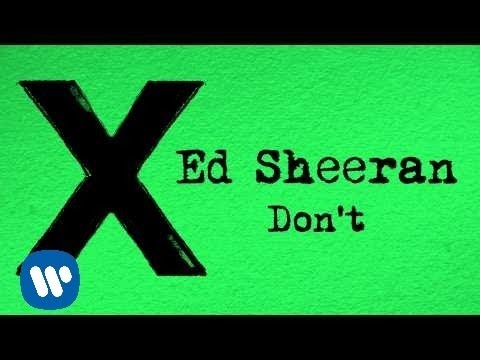 Ed Sheeran – Don't [Official Audio]