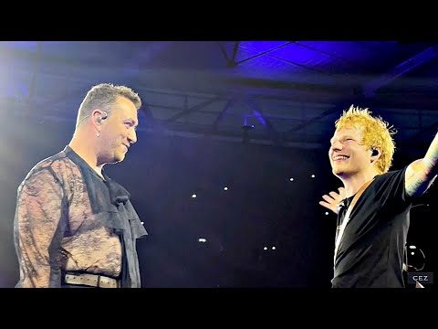Ed Sheeran & Sam Smith – Stay with Me – 25/6/2022 Mathematics Tour Wembley Stadium, London