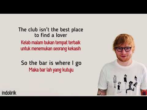 Ed Sheeran – Shape Of You | Lirik Terjemahan