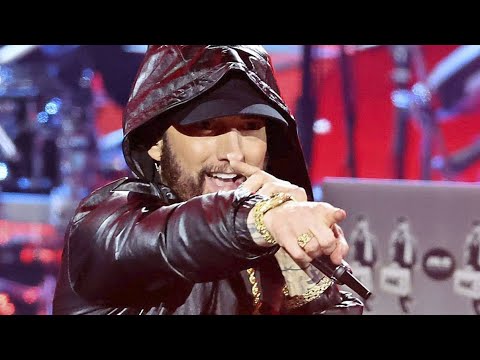 Eminem – Full Live at Rock & Roll Hall of Fame 2022 Induction ft. Ed Sheeran & Steven Tyler (4K)