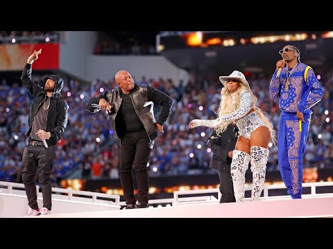 🏈2022 슈퍼볼 하프타임쇼 한글 자막 🔥/ Dr Dre & Snoop Dogg & 50cent & Eminem & Mary J Blige & Kendrick Lamar [KOR]
