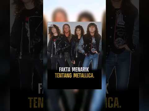 FAKTA MENARIK TENTANG METALLICA. #fakta#music#metallica#shorts#band