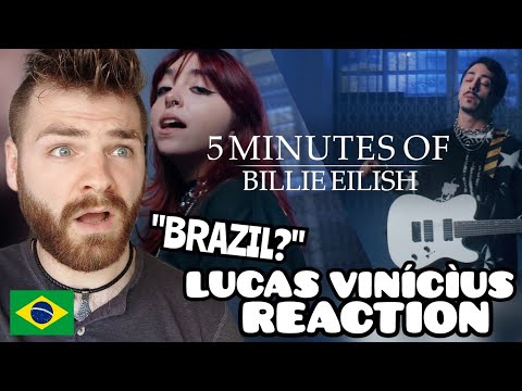 First Time Hearing Lucas Vinícius "5 minutes of Billie Eilish" | Luana | REACTION!