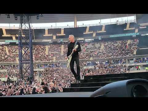 For whom the bell tolls [ LIVE 4K ] – METALLICA – Paris 2023  – KAO