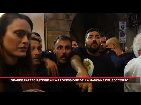 GRANDE PARTECIPAZIONE ALLA PROCESSIONE DELLA MADONNA DEL SOCCORSO
