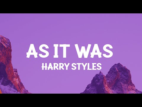 Harry Styles – As It Was (Lyrics)