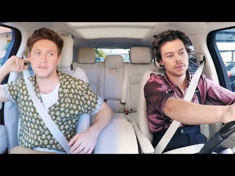 Harry Styles & Niall Horan REUNITE on a CAR DATE on The Late Late Show