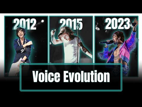 HARRY STYLES Voice Evolution From 2009 – 2023 (ONE DIRECTION – TILL NOW)