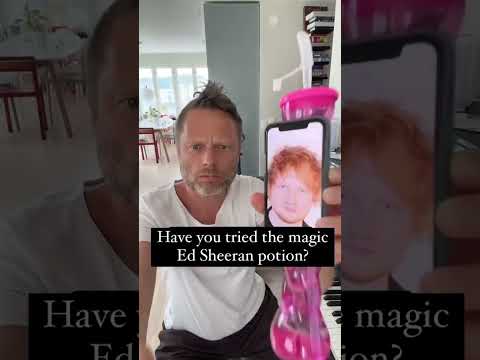 Have you tried the magic Ed Sheeran potion? #shorts