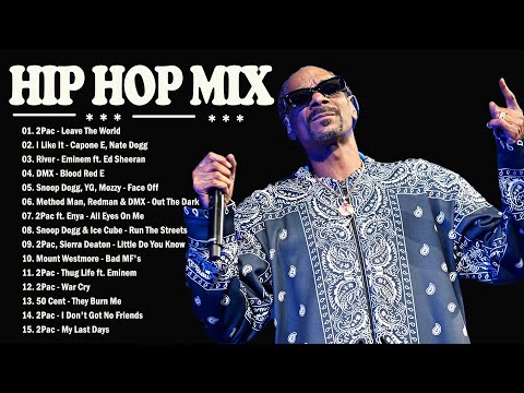 HIP HOP MIX 2023 Snoop Dogg, 2pac , Eminem, Dr. Dre, DMX, Ice Cube, Xzibit, Method Man, 50 cent