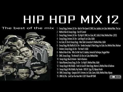 HIP HOP MIX 2023 Snoop Dogg, 2pac , Eminem, Dr. Dre, DMX, Ice Cube, Xzibit, Method Man, 50 cent