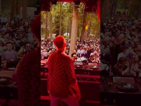 John Monkman heating up Noisily Festival 💥 #Anjunadeep #Shorts