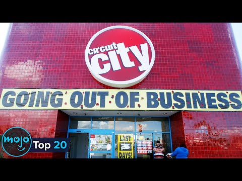 Top 20 Companies That Went BANKRUPT