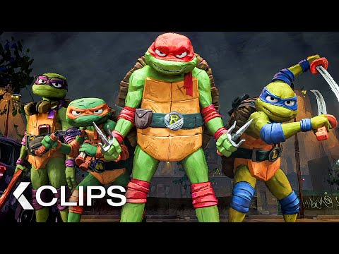 Teenage Mutant Ninja Turtles: Mutant Mayhem All Clips & Trailer (2023)