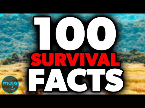 Top 100 Survival Facts That Might Save Your Life One Day