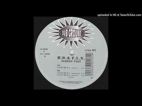 B.O & F.L.N – Play Me D.J. (Speed Garage Mix)