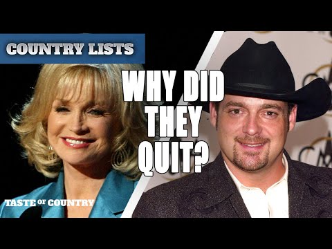 Country Stars Who Flat Out Quit — No  3 Still Stings!