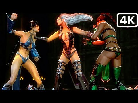 Mortal Kombat Sindel Destroy & kill Everyone Scene (2023) 4K-60FPS HDR ULTRA High Graphics