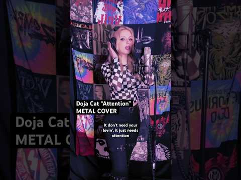 If Doja Cat’s “Attention” was METAL (w/ Mosh Pit Mommy) #dojacat #metalcore #metal