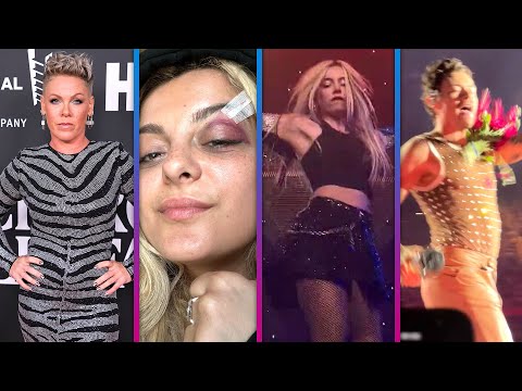 Inside Pink, Bebe Rexha, Ava Max and Harry Styles' AWKWARD on Stage Moments With Fans