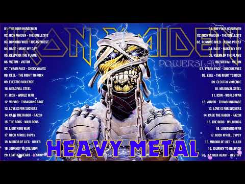 Iron Maiden, ,Metallica, Helloween, BlackSabbath – Heavy Metal Hard Rock Music 2023