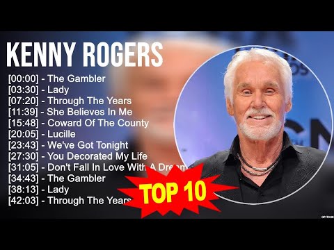 K e n n y R o g e r s Greatest Hits 🍃 80s 90s Country Music 🍃 200 Artists of All Time
