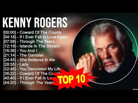 K e n n y R o g e r s Greatest Hits 🍃 80s 90s Country Music 🍃 200 Artists of All Time