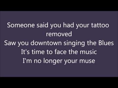 Katy Perry- "The One That Got Away." Lyrics