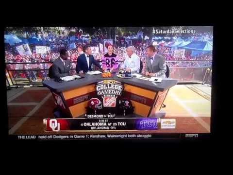Katy Perry: "Trevor Knight Call Me." ESPN Game Day!!
