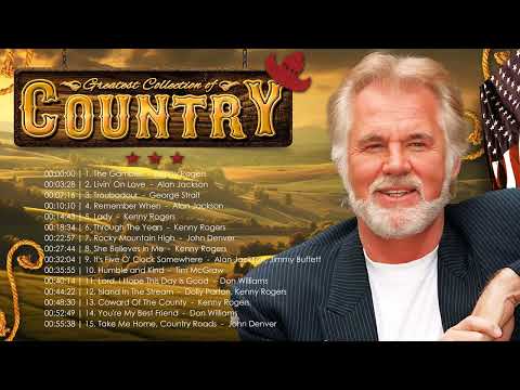 Kenny Rogers, Dolly Parton, Alan Jackson, George Strait ⭐The Legend Country Songs Of All Time