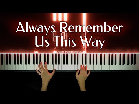 Lady Gaga – Always Remember Us This Way | Piano Cover with Strings (with PIANO SHEET)
