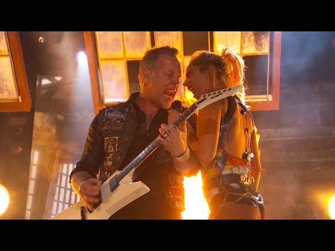 Lady Gaga & Metallica – Moth Into Flame (Dress rehearsal) at the 59th Grammy Awards 2017