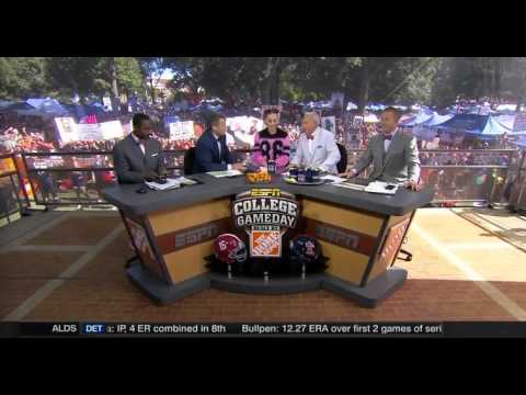 Lee Corso and Katy Perry make their College GameDay picks Alabama vs Ole Miss