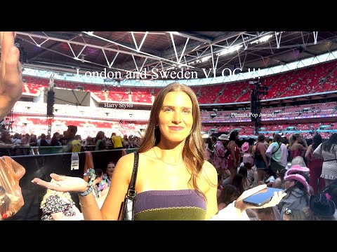 London & Sweden VLOG: Harry Styles LOT, winning a Swedish award, writing songs, seeing friends :)