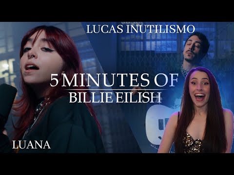 Lucas Inutilismo – 5 minutes of Billie Eilish feat. Luana | REACTION [ Português Subs ]
