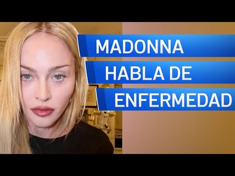 Madonna agradece cariño ante su enfermedad; su gira mundial se pospone